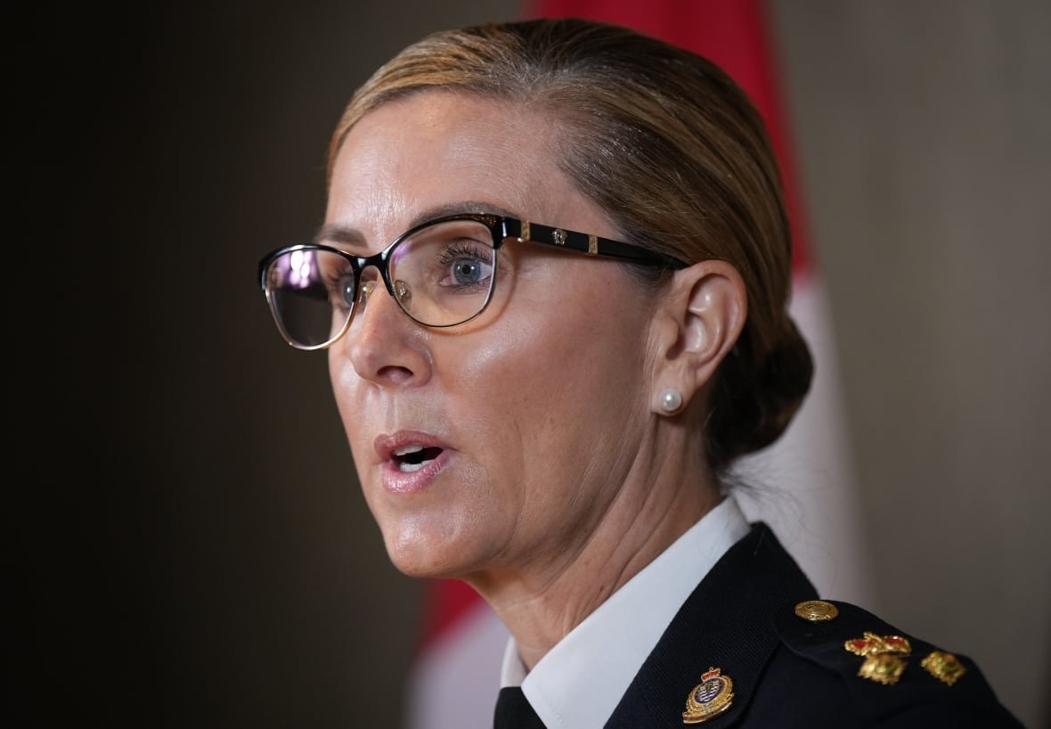 Vancouver Police Deputy Chief Fiona Wilson speaks during a news conference in Vancouver, on Monday, January 30, 2023.